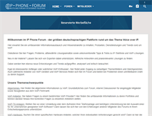 Tablet Screenshot of ip-phone-forum.de